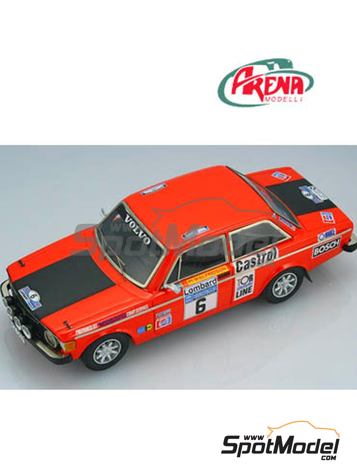 Arena Modelli ARE587 Car Scale Model Kit 1 43 Scale Volvo 142